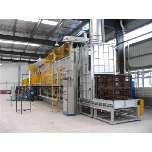 HRL type continuous aluminum solid solution heat treatment furnace